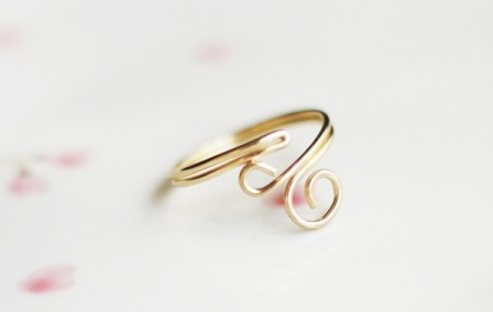 Hoàn thành việc tạo ra chiếc nhẫn xinh xắn