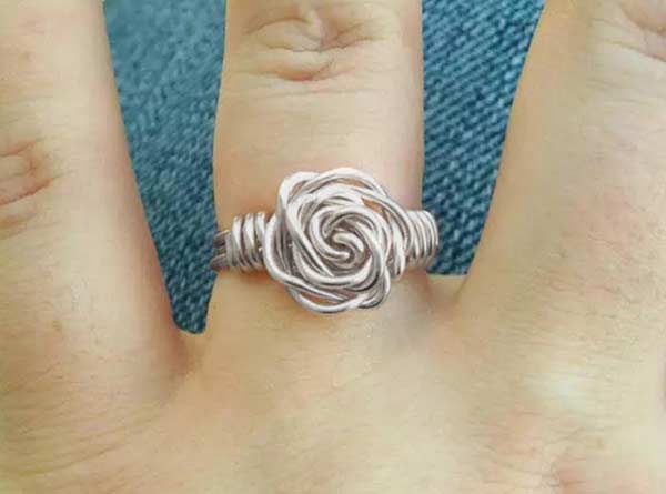 Cách làm nhẫn bằng dây kẽm